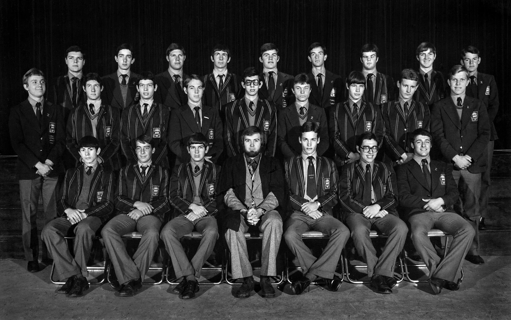 Klasfoto 10A, Afrikaanse Hoër Seunskool, 1976