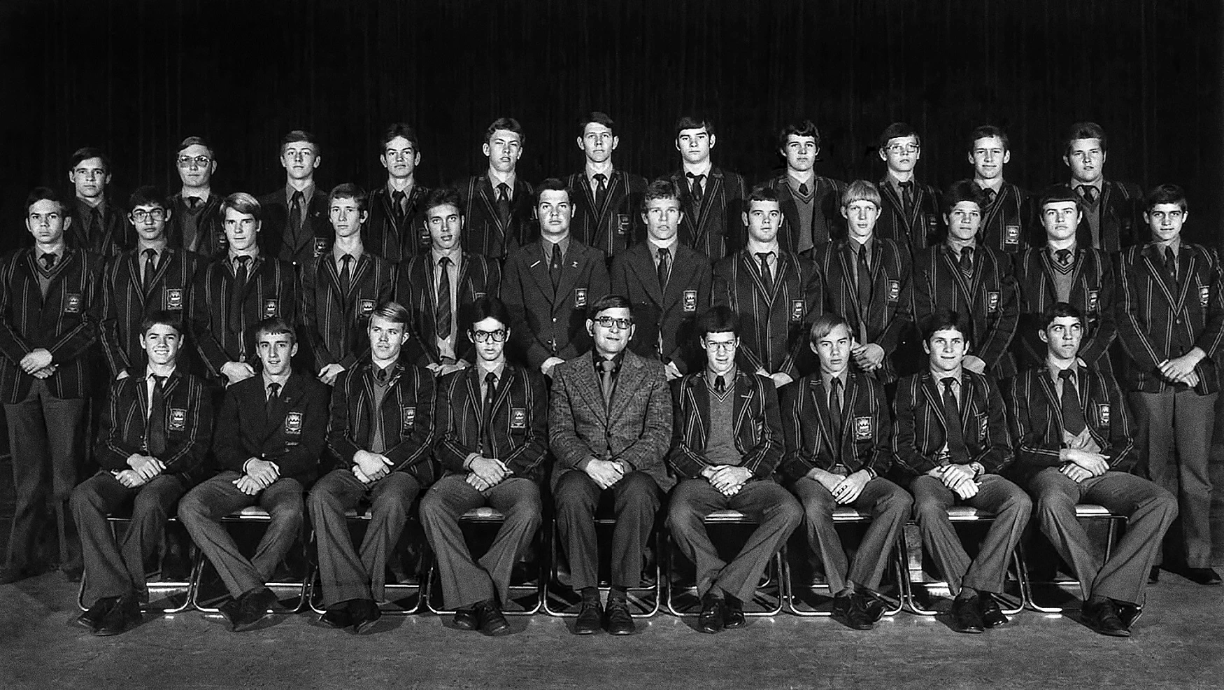 Klasfoto 10C, Afrikaanse Hoër Seunskool, 1976
