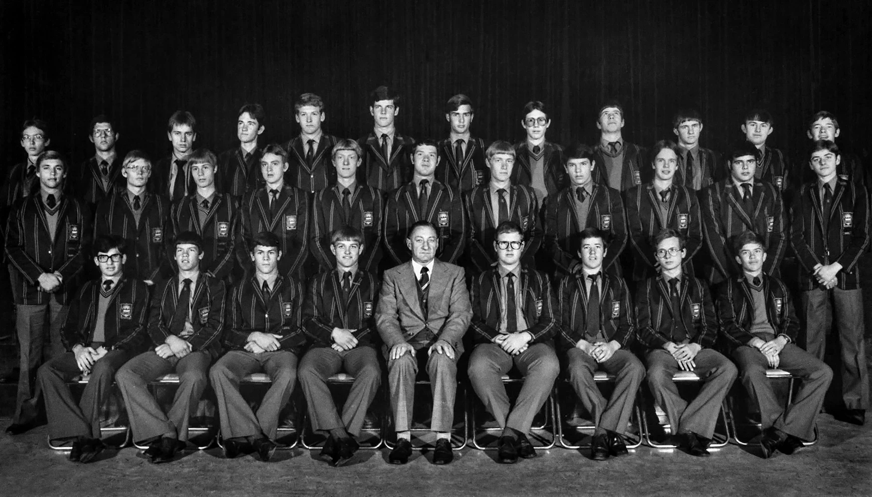 Klasfoto 10D, Afrikaanse Hoër Seunskool, 1976