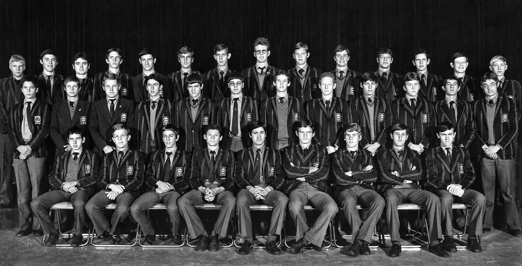 Klasfoto 10G, Afrikaanse Hoër Seunskool, 1976